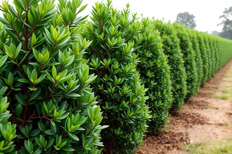 Portuguese Laurel at the farm